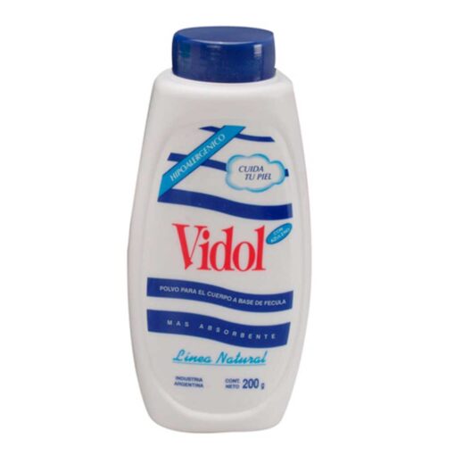 VIDOL POLVO TALQUERA X 200 GR