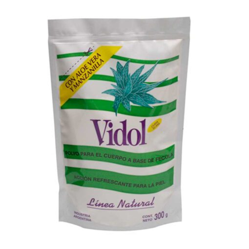 VIDOL POLVO CON ALOE X 300 GR