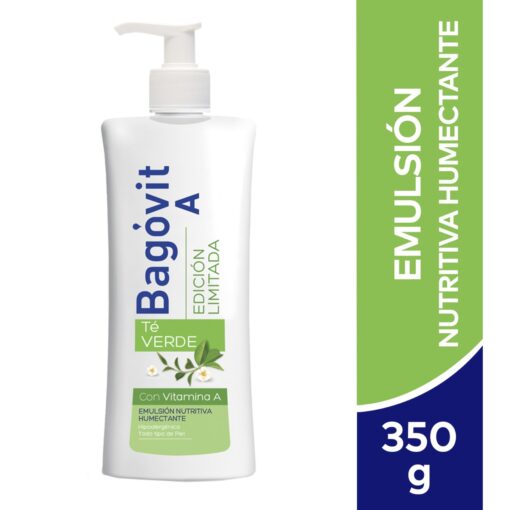 BAGOVIT A EDICIÓN LIMITADA EMULSIÓN TÉ VERDE X 350 ML