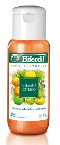 BIFERDIL SHAMPOO CÍTRICO PARA CABELLO GRASO X 200 ML