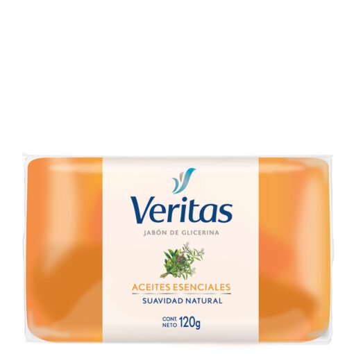 VERITAS JABÓN GLICERINA ACEITE ESENCIAL X 120 GR
