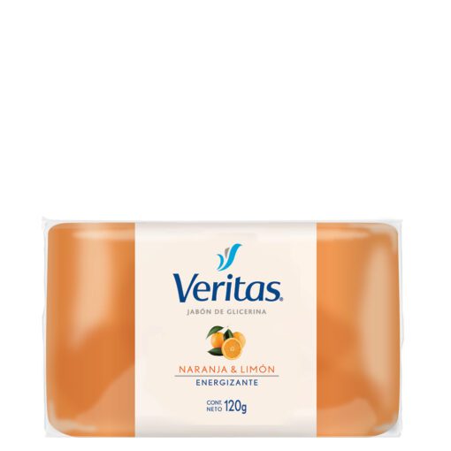 VERITAS JABÓN GLICERINA NARANJA & LIMÓN X 120 GR