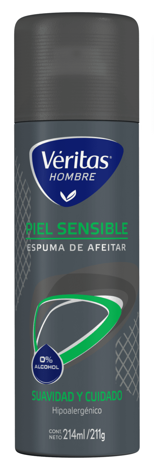VERITAS ESPUMA DE AFEITAR PIEL SENSIBLE X 214 ML