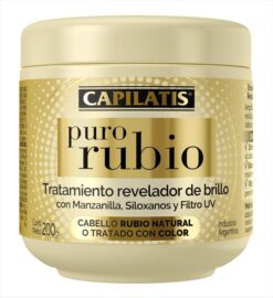 CAPILATIS LÍNEA PURO RUBIO TRATAMIENTO REVIVIDOR DE BRILLO X 200 GR