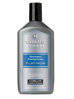 CAPILATIS LÍNEA HOMBRE SHAMPOO ENERGIZANTE PLATINUM X 370 ML