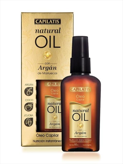 CAPILATIS ÓLEO CAPILAR NATURAL OIL X 60 ML