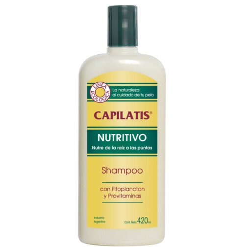 CAPILATIS LÍNEA ECOLÓGICA SHAMPOO NUTRITIVO X 420 ML