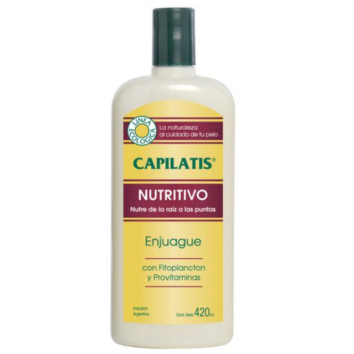 CAPILATIS LÍNEA ECOLÓGICA ACONDICIONADOR NUTRITIVO X 420 ML