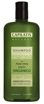 CAPILATIS SHAMPOO ALOE VERA ORGÁNICO  X 420 ML