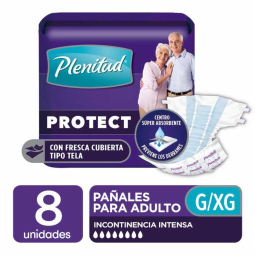 PLENITUD PROTECT PAÑAL ADULTOS G/XG X 8UNIDADES