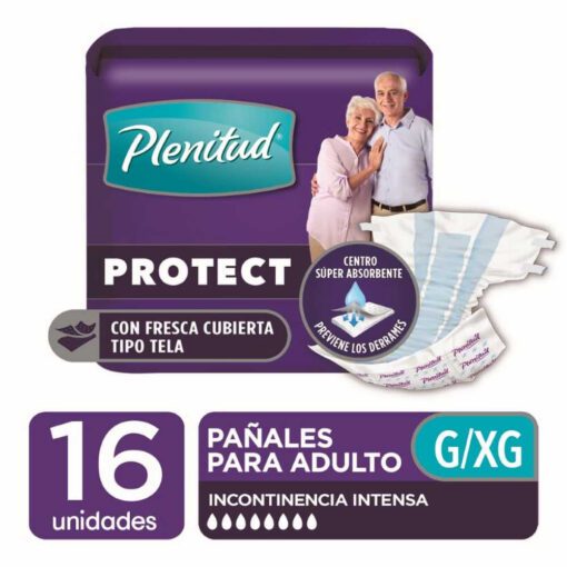 PLENITUD PROTECT PAÑALES DE ADULTO G/XG X 16 UNIDADES