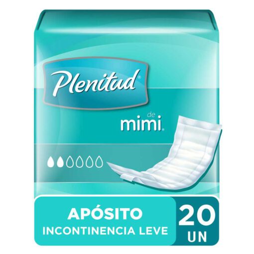 PLENITUD APÓSITOS INCONTINENCIA LEVE MULTIUSO X 20 UNIDADES