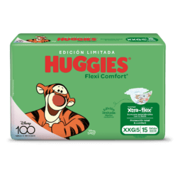 HUGGIES PAÑAL FLEXI CONFORT XXG X 15