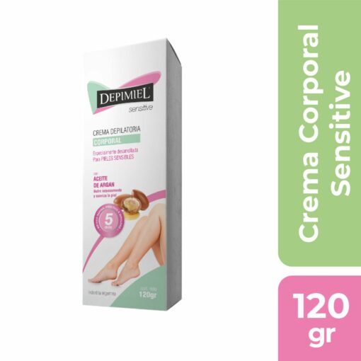 DEPIMIEL CREMA DEPILATORIA CORPORAL PIEL SENSIBLE X 120 GR