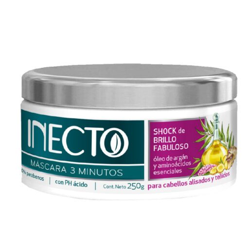 MÁSCARA 3 MINUTOS SHOCK BRILLO FABULOSO X 250 ML