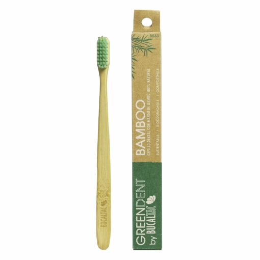 BUCAL TAC GREEN DENT CEPILLO DENTAL PARA NIÑOS SUSTENTABLE Y ECOLÓGICO