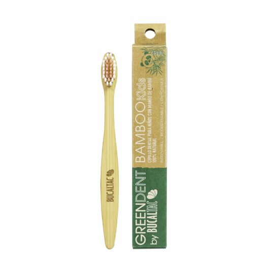 BUCAL TAC CEPILLO DENTAL GREEN DENT BAMBOO KIDS