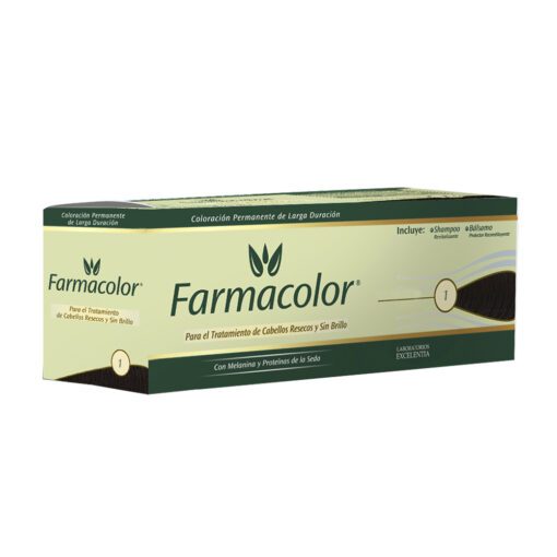 FARMACOLOR TINTURA N° 1 NEGRO