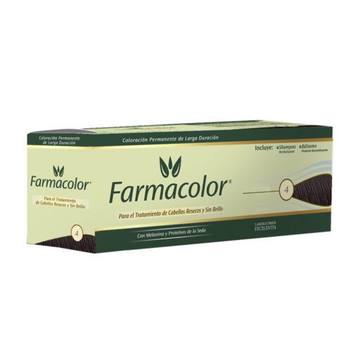 FARMACOLOR TINTURA N° 4 CASTAÑO