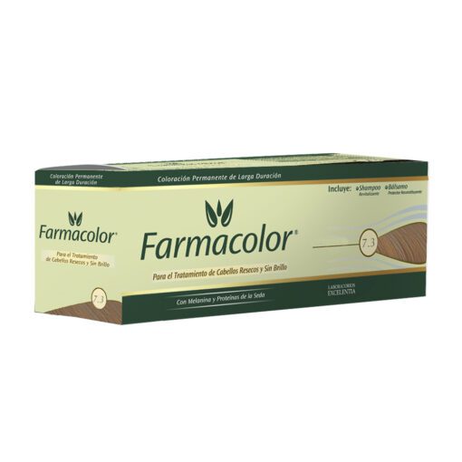 FARMACOLOR TINTURA N° 7.3 RUBIO DORADO