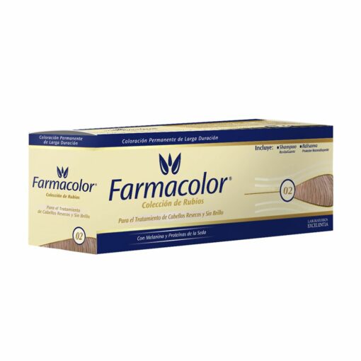 FARMACOLOR TINTURA N° 02 RUBIO