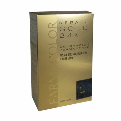 FARMACOLOR GOLD KIT TINTURA N° 1 NEGRO