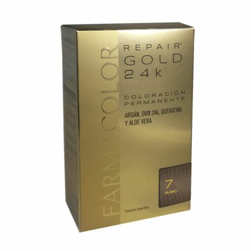 FARMACOLOR  GOLD KIT TINTURA N° 7 RUBIO