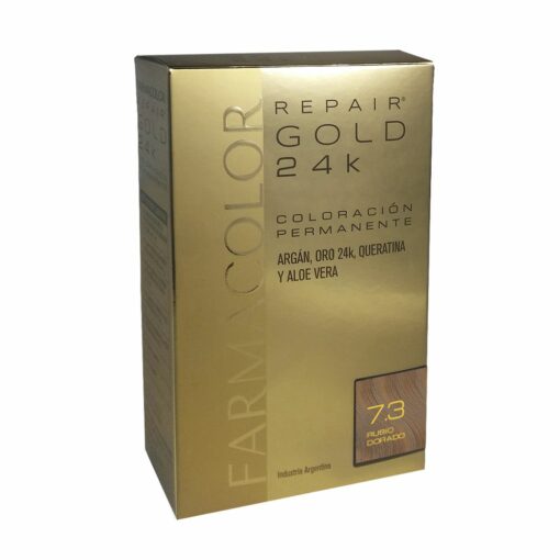 FARMACOLOR  GOLD KIT TINTURA N° 7.3 RUBIO DORADO