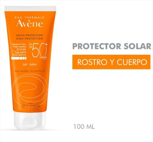 AVENE SOLAR LECHE FPS50+ X 100ML