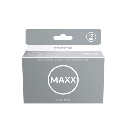 MAXX PRESERVATIVOS SUPER FINO X 12 UNIDADES