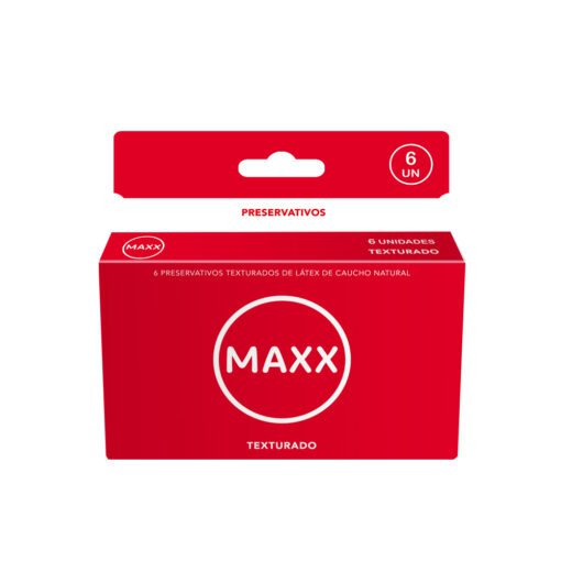 MAXX PRESERVATIVO TEXTURADO X 6 UNIDADES