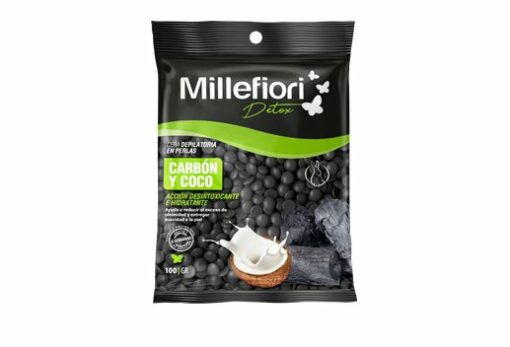 MILLEFIORI CERA DEPILATORIA PERLAS DETOX X 100 GR