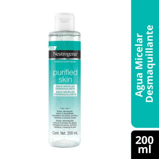 NEUTROGENA PURIFIED SKIN AGUA MICELAR 7 EN 1 X 200 GR