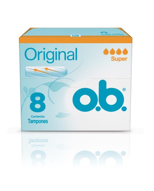 OB TAMPONES ORIGINAL SUPER X 8 UNIDADES