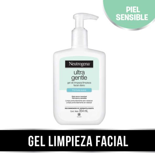 NEUTROGENA ULTRA GENTLE GEL DE LIMPIEZA PARA PIELES SENSIBLES X 354ML
