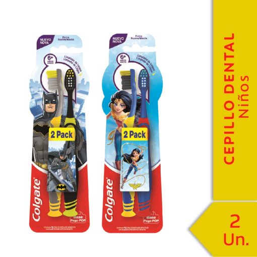 COLGATE CEPILLO DENTAL SMILE KIDS x2 un.