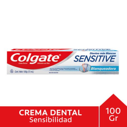 COLGATE CREMA DENTAL SENSITIVE WHITENING X 100 GRS