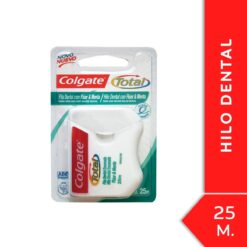 COLGATE TOTAL HILO DENTAL FLUOR & MENTA x25 m.