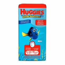 HUGGIES LITTLE SWIMMERGS - XG X 10 PAÑAL PARA AGUA DESCARTABLE