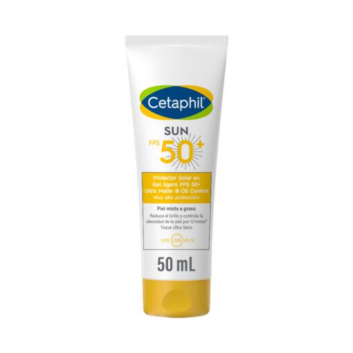 CETAPHIL SUN OIL CONTROL SPF50 FACIAL SIN COLOR X 50 ML