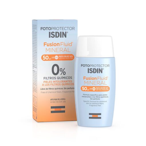 ISDIN FOTOPROTECTOR FUSION FLUID MINERAL FPS50+ X 50ML