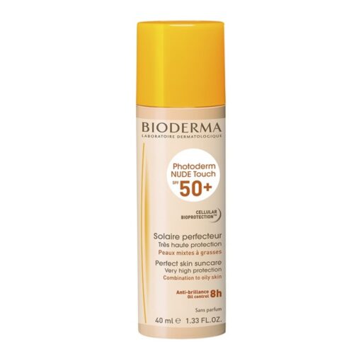 BIODERMA PHOTODERM NUDE TOUCH 50+ NATURAL SPF 50+ X 40 ML