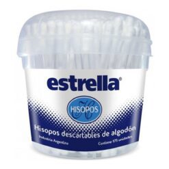 HISOPOS ESTRELLA POTE X 125 UNIDADES