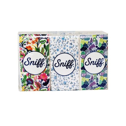 PAÑUELOS DESCARTABLES SNIFF PACK 6 X 10 UNIDADES