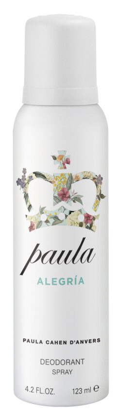 PAULA DESODORANTE ALEGRIA  123 ML