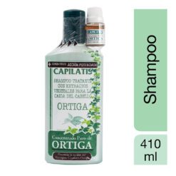 CAPILATIS LÍNEA ORTIGA SHAMPOO CABELLOS GRASOS X 410 ML + CONCENTRADO PURO DE ORTIGA