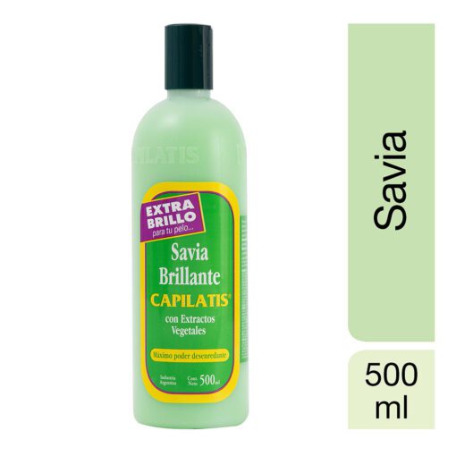 CAPILATIS LÍNEA VERDE SAVIA BRILLANTE X 500 ML
