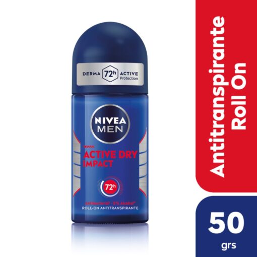 NIVEA FOR MEN DESODORANTE DRY ROLL-ON x50 ml