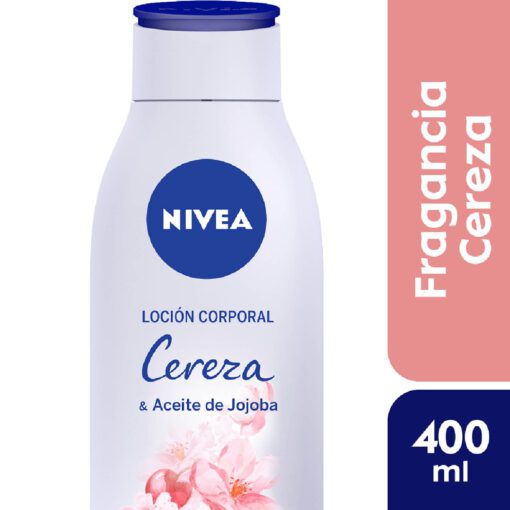 NIVEA LOCIÓN CORPORAL CEREZA X 400 ML