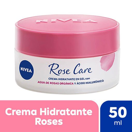 NIVEA CREMA FACIAL HIDRATANTE ROSE CARE